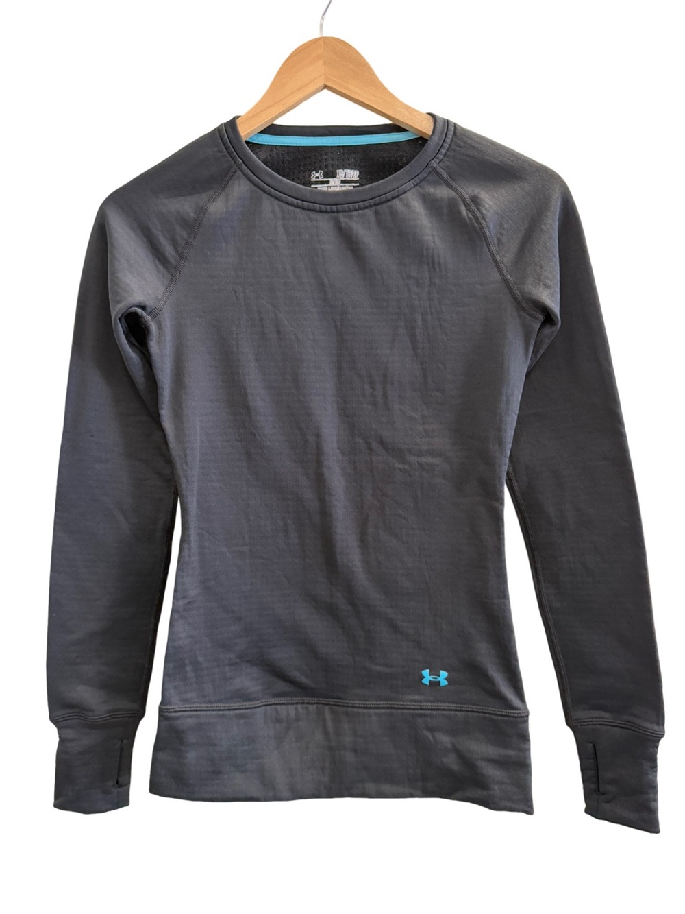 Under Armour ColdGear Fitted Long Sleeve Shirt Black XS